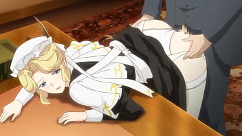 Pelayan Berpayudara Besar Dalam Adegan Dewasa Anime