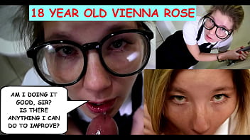 Vienna Rose Yang Berusia 18 Tahun Menggoda Dengan Kata-kata Kotor Dan Menghisap Kontol Kakek Tua Kotor Joe Jon
