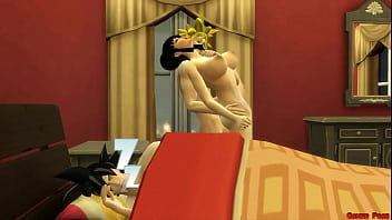 Episode 41 Dragon Ball Porno: Cacha Memperkosa Anaknya Gohan Yang Sedang Masturbasi, Ibu Dihardiki Di Depan Suaminya