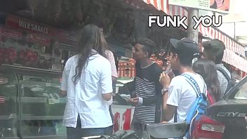 Cewek Nakal Tanya Ukuran Kontol Para Pria Asing! Prank Mesum Di India