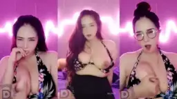 Remasan Ganas Di Gunung Kembar Kay Khalifa Bikin Merintih