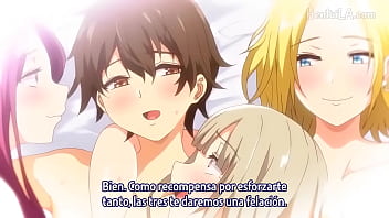 Trio Joven De Hentai Caliente