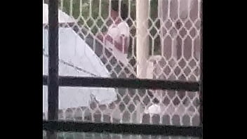 Tetangga Cewek Desi Langsing Ketahuan Ngentot