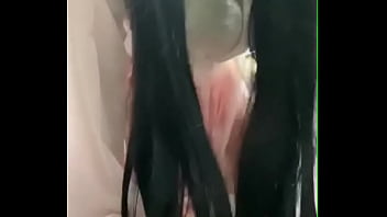 宿舍里偷偷穿着汉服自慰