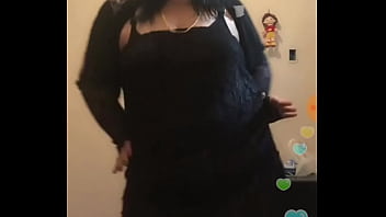 Vovó Safada Exibindo O Melão Na Transmissão Ao Vivo