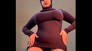 Gadis Berjilbab Menggoyang Tubuhnya Dengan Sensual