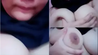 Abg Berhijab Tampil Hot Mainin Payudara Di Video Viral