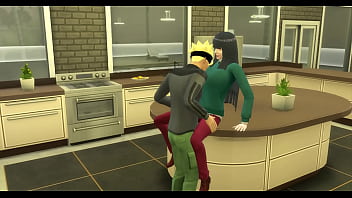 Boruto Menghampiri Ibunya Hinata Untuk Mencoba Kemampuannya, Lalu Mereka Berdua Tenggelam Dalam Nafsu Yang Menggila