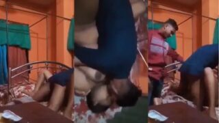 Desi Bhabhi Tergoda, Dihajar Dua Devar Ganteng Dalam Permainan Ranjang Yang Panas
