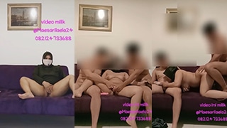 Ukhti Nakal Ngentot Dihajar Dua Kontol Gede