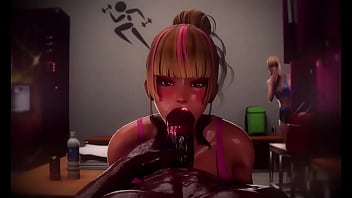 Jilatan Penuh Nafsu Dalam Animasi 3d Yang Menggoda