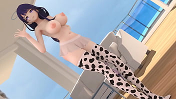 雷电将军热舞诱惑：原神3d国漫激情演绎，抖音风裸舞撩动心弦，可爱少女的私密动漫时刻