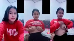 Naura 18 Tahun Tumpahin Payudaranya Di Livu