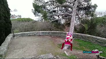 Gadis Rusia Montok Dalam Kostum Cosplay Ditiduri Di Luar Ruangan Hingga Mengeluarkan Cairan