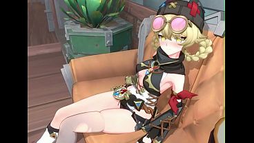 Genshin Impact – Animasi Hentai 3d Jahoda Dan Aether Bercinta Penuh Nafsu Dengan Erangan