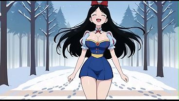 Putri Salju Dihardcore Hentak Hingga Tumpah Ranum Di Atas Salju – Animasi Hentai Ai