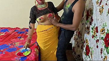 Dever Bhabhi Ka Holi Utsav: Rangon Mein Bhigti Devar Ki Chudai Ki Hindi Audio