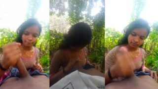 Cewek India Selatan Coli Tangan Dan Ngentot Mulut Desi Di Tengah Hutan