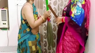 Istri India Dan Pembantu Rebutan Kontol Suami