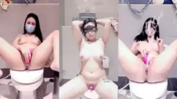 Masturbasi Ganas Di Kamar Mandi Mal