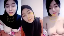 Nella Berhijab Tapi Genit, Remas Payudara Besarnya Yang Menggoda