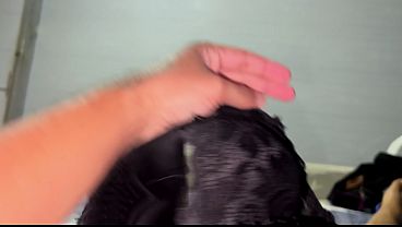 Kakak Tiri, Dasar Mesum! Daripada Coli Pake Celana Dalemku, Mending Kuterima Titit Besarmu Di Antara Belahan Dadaku Yang Montok Dan Kau Pancurkan Semua Spermamu!