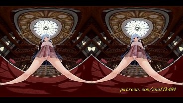 Tonton Vr180 Mmd Tarian Suisei 3d Hololive, Goyangannya Bikin Muncrat