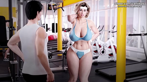 Ibu Tiri Montok Bergoyang Di Gym Umum Untuk Anak Tirinya | Game Hentai Tabu