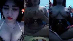 Cece Intan Pamer Memek Basah Remas-remas Tetek Gede Sampe Merona