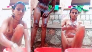 Desi Cewek Banjara Telanjang Bikin Video Mms Mandi