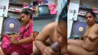 Istri Kasih Servis Mulut Gaya Telugu Ke Suami Di Atas Ranjang