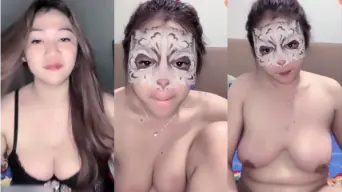 Miss Azkia Pake Lingerie Item Live Telanjang, Bikin Liur Netes.