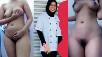 Viral! Hijab Renata Colmek Sampai Muncrat Habis
