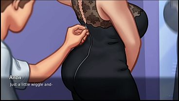 Ibu Tiri Mengakhiri Percakapan Dengan Satu Senyuman Nakal (18+)