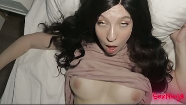 Ibu Tiri Paling Horny, Tidur Bareng Di Ranjang, Pov Penuh Crot Di Dalem