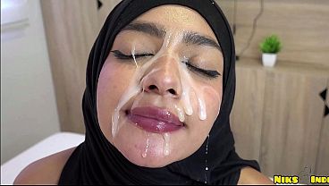 Gadis Hijab Abg Dihajar Kontol Keras Sampai Banjir Air Mani