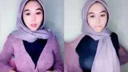 Jilbab Seksi Sungirl Host, Bibir Merah Nagih, Gaya Hot Bikin Pengin Gigit.