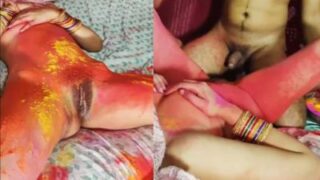 Suami Nikmatin Holi Sama Bini Bugil Di Video Mesum Desi Xxx