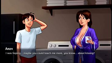 Ibu Tiri Gak Ketinggalan Reaksiku (18+) | Adegan Terbaru | Summertime Saga