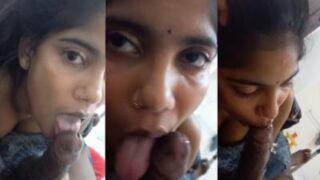 Cewek Desi Lagi Ngeblowjob, Cowoknya Syuting Mms, Doi Ngegas Kenceng.