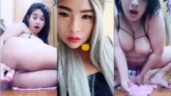 Live Tante Colmek Becek Pake Dildo, Muncratin Mana Mana