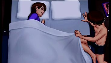 Ibu Tiri Gak Perlu Bicara, Cukup Gerakan Badannya Aja Bikin Nagih (18+)
