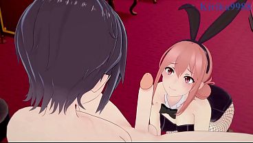Nyepongin Yuigahama (mama Gahar) Pake Kostum Kelinci, Ngentot Sampe Crot. – Oregairu Hentai