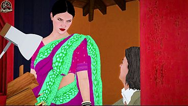 Desi Indian Bhabhi Kasar Paksa Sewa Muda Untuk Ngentot Keras